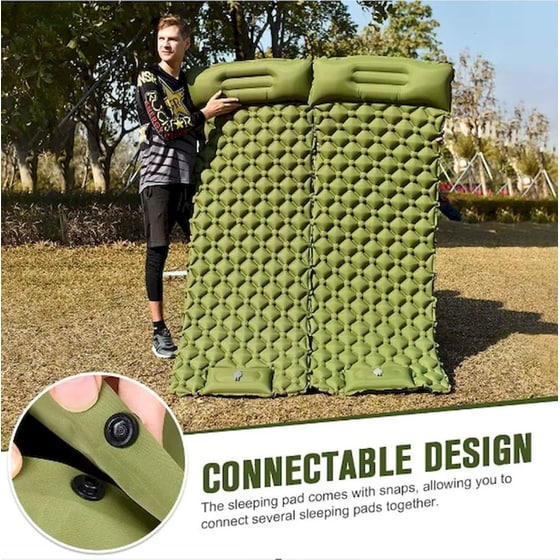 Φουσκωτό Στρώμα Ύπνου Camping Campo Dreamer - Πράσινο image 3