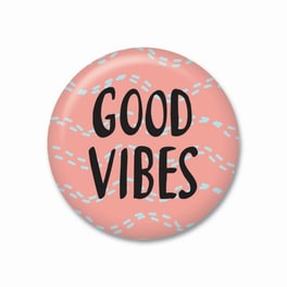 Μαγνητάκι GNF Thinkofme Small Good Vibes - Ροζ