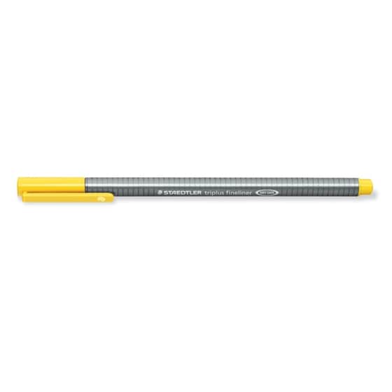Μαρκαδόρος Γραφής Staedtler Fineliner Κίτρινο 0.3 mm image 1
