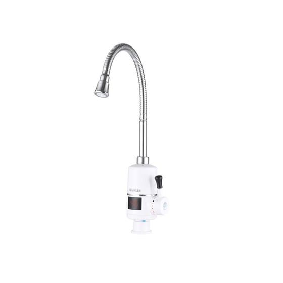 MUHLER MH-7433TDF Ταχυθερμαντήρας Βρύσης Εύκαμπτος με Οθόνη 3600 W image 0