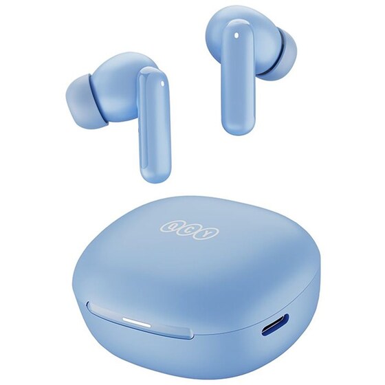 Ακουστικά Bluetooth QCY MeloBuds N30 - Light Blue image 4