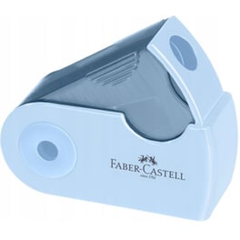 Ξύστρα Βαρελάκι Faber Castell Sleeve Μονή (3 Χρώματα - 1 Τεμάχιο)