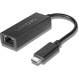 Lenovo  Αντάπτορας Δικτύου Ενσύρματης Σύνδεση USB-C σε RJ45 Ethernet 100Mbps