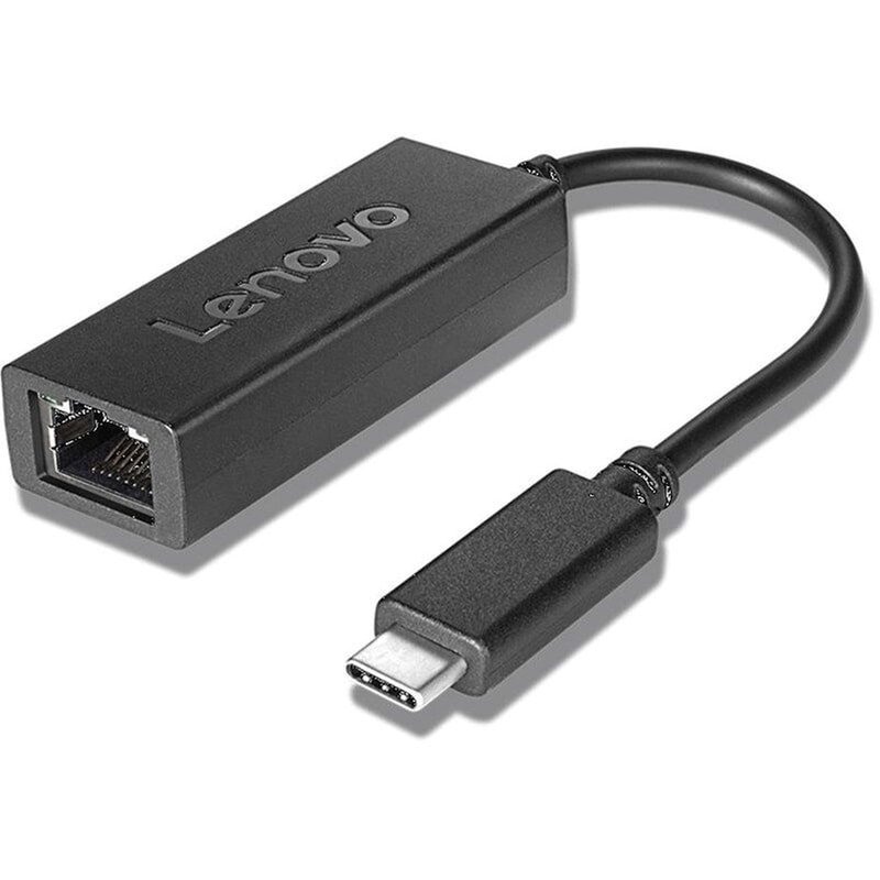 LENOVO Lenovo Αντάπτορας Δικτύου Ενσύρματης Σύνδεση USB-C σε RJ45 Ethernet 100Mbps