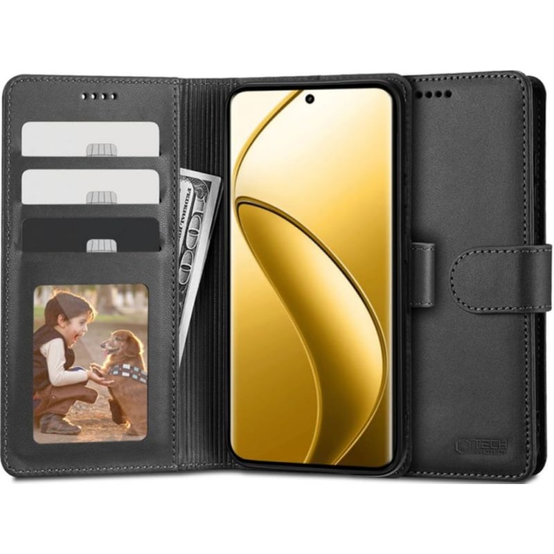 Θήκη Realme 12 Pro/ Realme 12 Pro+ - Tech-Protect Wallet - Black φωτογραφία