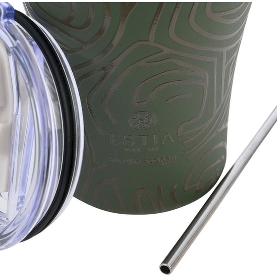 Κούπα Θερμός Καφέ ESTIA  Save the Aegean Olive Flow 350ml image 1