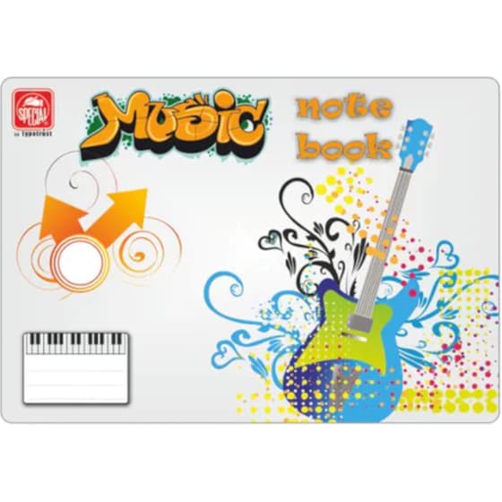 Τετράδιο Μουσικής TYPOTRUST B5 40 Φύλλων (1 Τεμάχιο) image 4