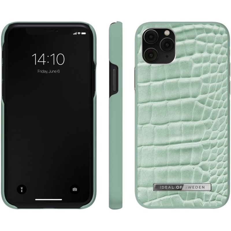 IDEAL OF SWEDEN Θήκη Apple iPhone 11 Pro/XS/X - Ideal Of Sweden Atelier Case - Mint Croco