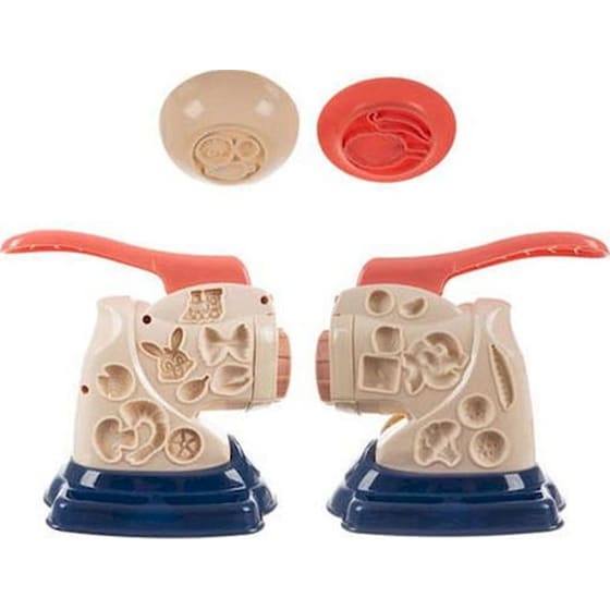 Σετ Πλαστελίνες Kruzzel Μηχανή Ζυμαρικών με 10 Βαζάκια και Εργαλεία image 3