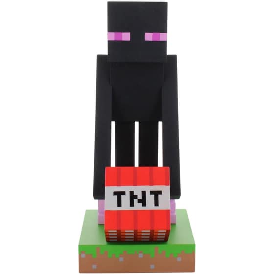 Φιγούρα Βάσης Στήριξης Cable Guys - Minecraft Enderman Holder (CGCRMC400782) image 0