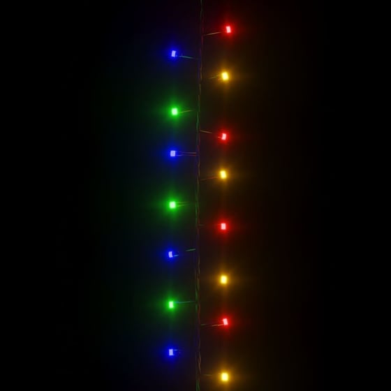 Λάμπακια Compact Vidaxl Με 2000 LED Από PVC 45m - Πολύχρωμα image 4