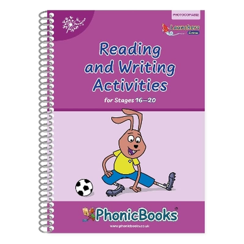 Phonic Books Dandelion Launchers Extras Stages 16-20 Reading and Writing Activities
