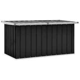 Μπαούλο Αποθήκευσης Κήπου VidaXL 129X67X65 cm -  Ανθρακί