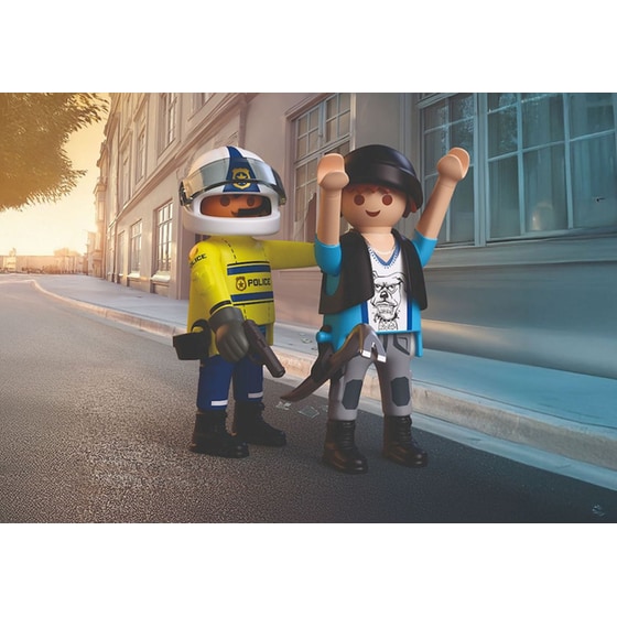 PLAYMOBIL® City Action Αστυνομική Καταδίωξη με Μοτοσικλέτα (72079) image 4