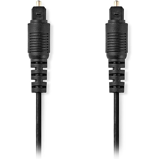 Καλώδιο Ήχου Nedis 233-2731 TOSLINK male σε TOSLINK male - Μαύρο image 2