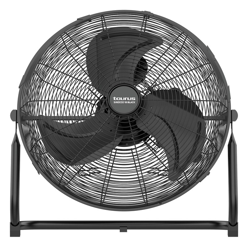 TAURUS Sirocco 18 BLK 120W 45cm Ανεμιστήρας Δαπέδου