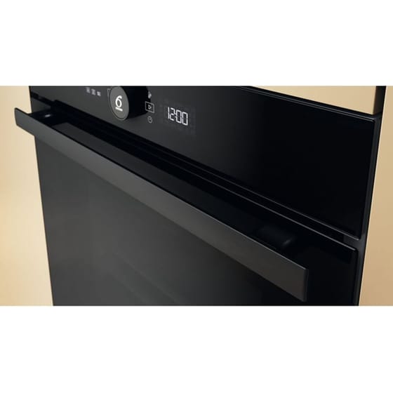WHIRLPOOL WOI4S8PM2SBA 73 Lt Μαύρο Εντοιχιζόμενος Φούρνος Άνω Πάγκου image 5
