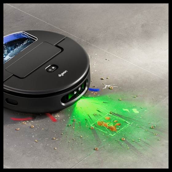 DYSON SPOT+SCRUB AI RB05-A για Σκούπισμα και Σφουγγάρισμα Μαύρο Σκούπα Ρομπότ image 6