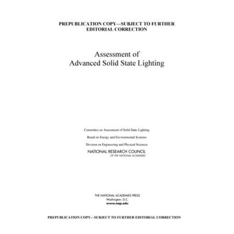 Assessment of Advanced Solid-State Lighting