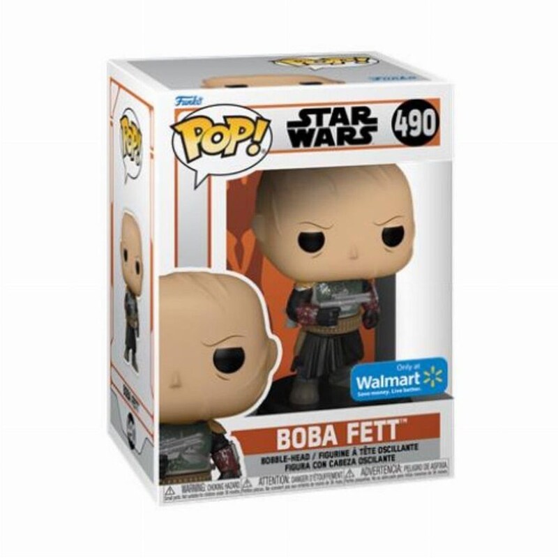 Funko Pop! Star Wars - Boba Fett without Helmet #490