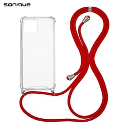 Θήκη Apple iPhone 13 Mini - Sonique Armor Clear - Κόκκινο