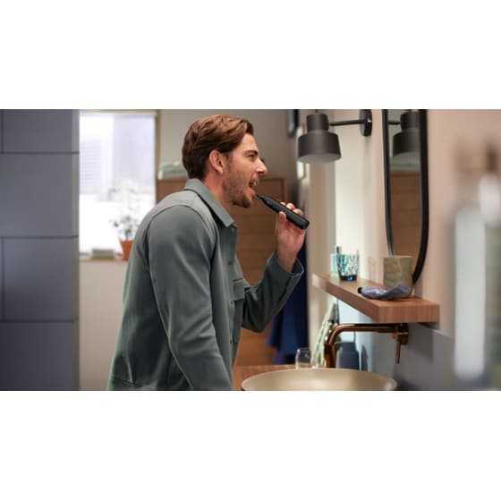 Σετ Ηλεκτρικές Οδοντόβουρτσες PHILIPS Sonicare 5300 HX7109/01 - Λευκό/Μαύρο image 10