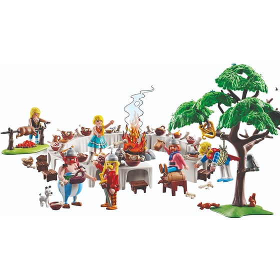 PLAYMOBIL® Asterix Το Συμπόσιο Του Χωριού Των Γαλατών (71827) image 2
