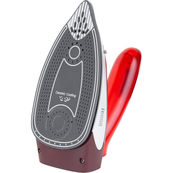 TEESA SLIDE TRAVEL 1100 W Κόκκινο Σίδερο Ατμού image 1