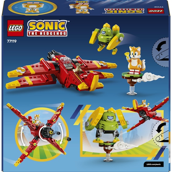 LEGO® Sonic the Hedgehog™ Tornado-1 του Tails (77119) image 3