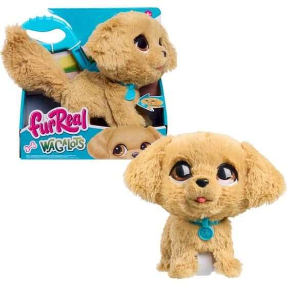 Λούτρινο Διαδραστικό FurReal Wag-A-Lots Golden Retriever Σκυλάκι με Κίνηση & Ήχο 20cm image 2