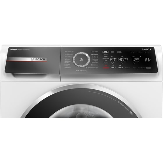 BOSCH WGB254A0GR 10 kg 1.400 Στροφές Λευκό Πλυντήριο Ρούχων image 2
