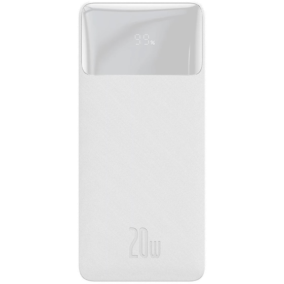 Powerbank Baseus Bipow 10.000mAh - Λευκό image 0