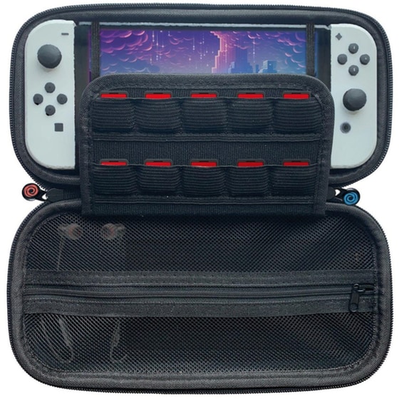 Oniverse Switch Case - Θήκη μεταφοράς Nintendo Switch Ανθρακί image 0