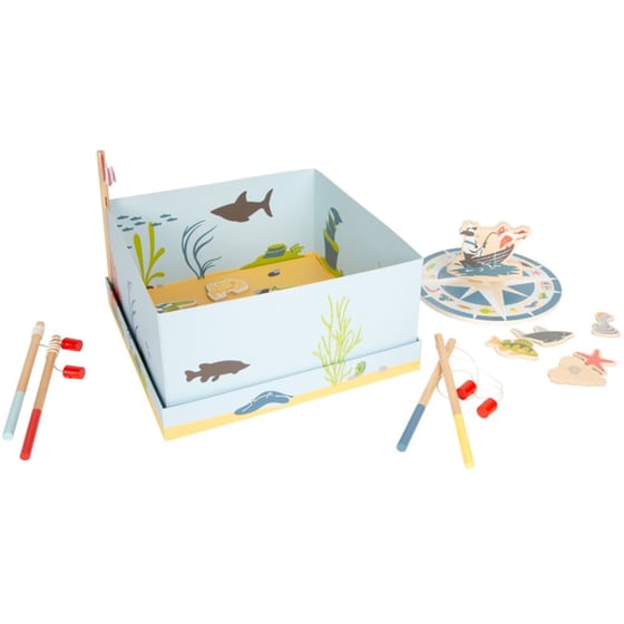 Ξύλινο Παιχνίδι Small Foot Παιχνίδι Ψαρέματος 4 Friends image 0