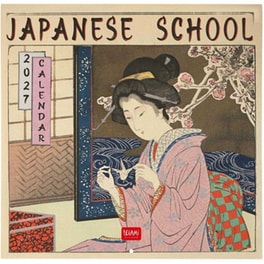 Ημερολόγιο Τοίχου Μηνιαίο 2027 Legami 12M Japanese School 30 x 29 cm