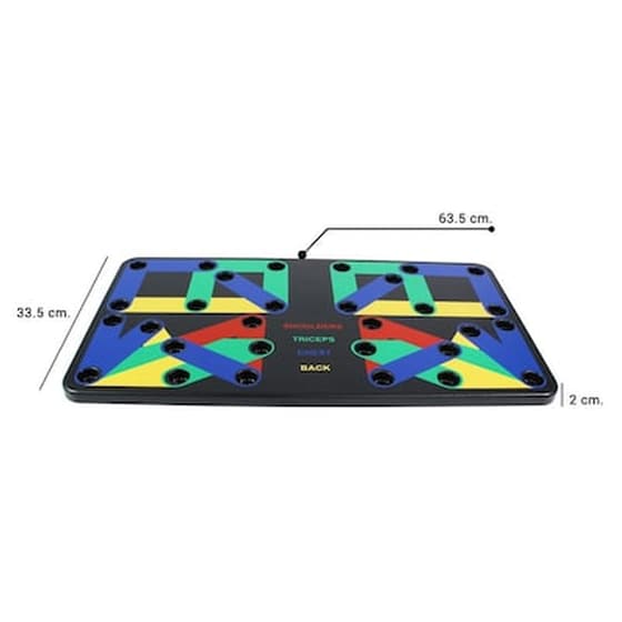 Push Up Board 18 In 1 - Σανίδα Push Ups 18 Διαφορετικών Λαβών image 2