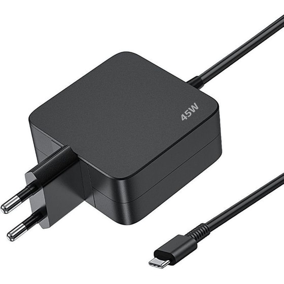 Φορτιστής LAMTECH LAM113430 Universal για laptop με υποδοχή USB-C - 45 W image 3