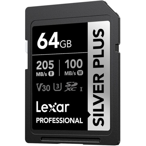 Lexar SDXC Professional Silver Plus 64GB Class 10 image 2
