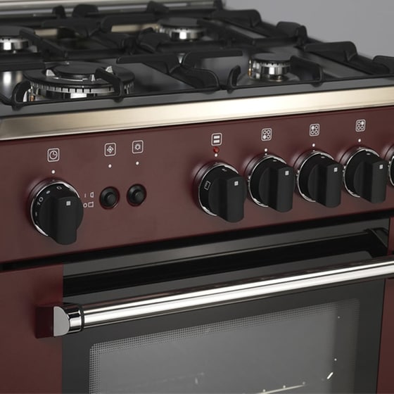 LA GERMANIA AMN64C81CVI(GPL) 56 Lt Κόκκινο Κουζίνα Υγραερίου image 6