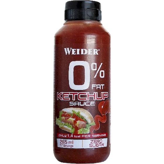 Ειδικό Συμπλήρωμα Διατροφής Weider 0% Ketchup Sauce - 265 ml image 0