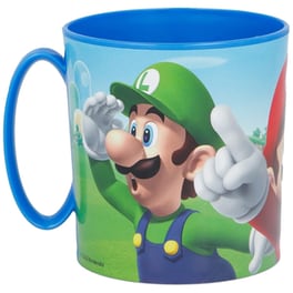 Παιδική Κούπα Gim Micro Super Mario από Πλαστικό 350 ml 1 τχμ σε Διάφορα Σχέδια - Μπλε