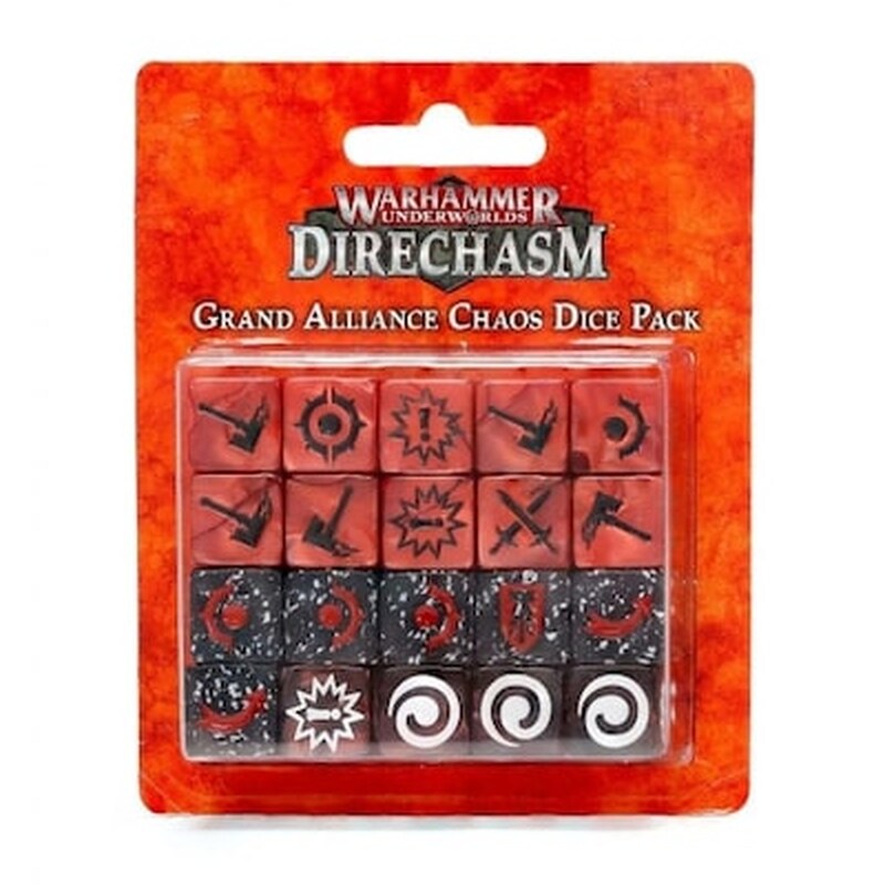 Warhammer Underworlds: Direchasm – Grand Alliance Chaos Dice Pack