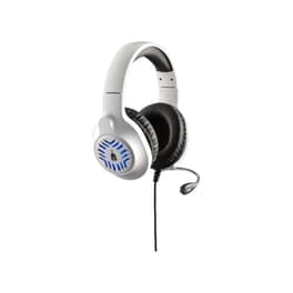 Spartan Gear Medusa Gaming Ενσύρματα Ακουστικά 3.5mm/USB με LED Φωτισμό - Λευκό/Μαύρο