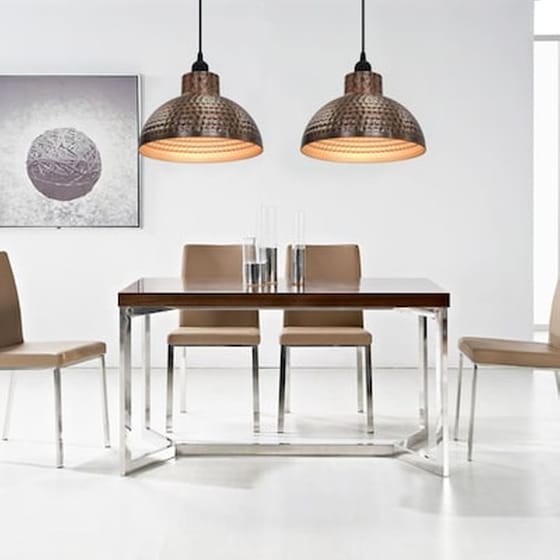 Vidaxl Φωτιστικά Οροφής Ημισφαιρικά 2 Τεμ. Χάλκινο Χρώμα image 2