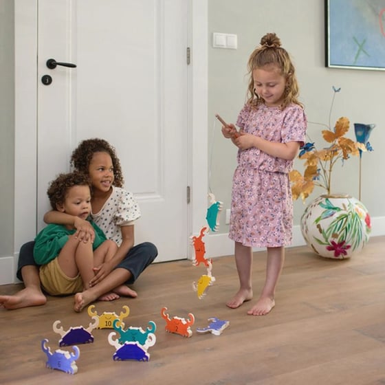 Ξύλινο Επιτραπέζιο Παιχνίδι Ψαρέματος BS Toys Ψάρεμα Καβουριού image 2