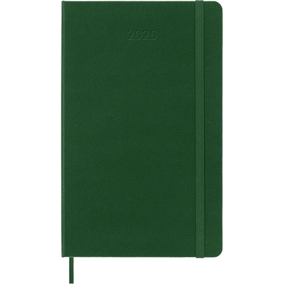 Ημερολόγιο Εβδομαδιαίο Moleskine 2025 12M Large Myrtle Green Hard image 0
