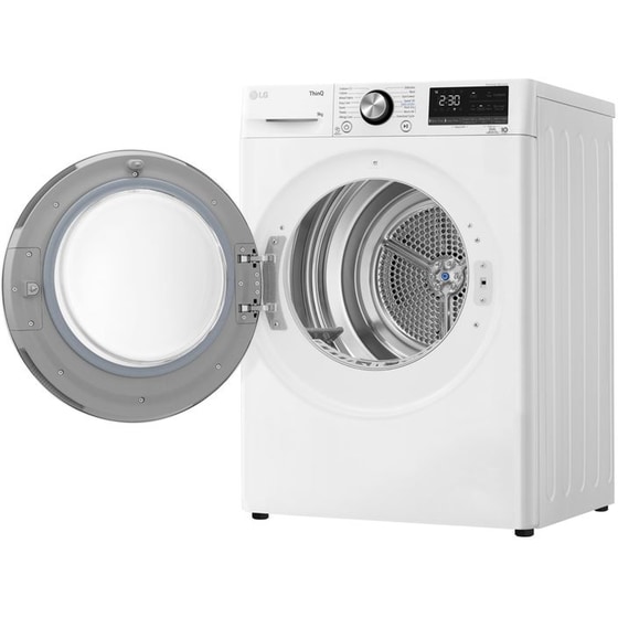 LG RH90V9AV2N 9 kg με Αντλία Θερμότητας Λευκό Στεγνωτήριο Ρούχων image 14