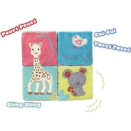 Sophie La Girafe Παιχνίδι Δραστηριοτήτων Early Learning Cubes (S230763) image 3