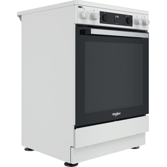 WHIRLPOOL WS68V8CCWT/E 83 Lt Λευκό Ηλεκτρική Κουζίνα Κεραμική image 4