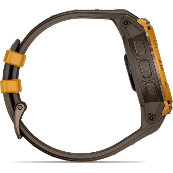 Smartwatch Garmin Instinct Crossover AMOLED 47mm - Bronze & Sunburst with Cocoa image 4